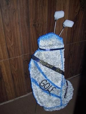 Golf Bag Flower arrangements in Chicago, IL Home Fasan Florist