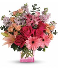 Painterly Pink Bouquet