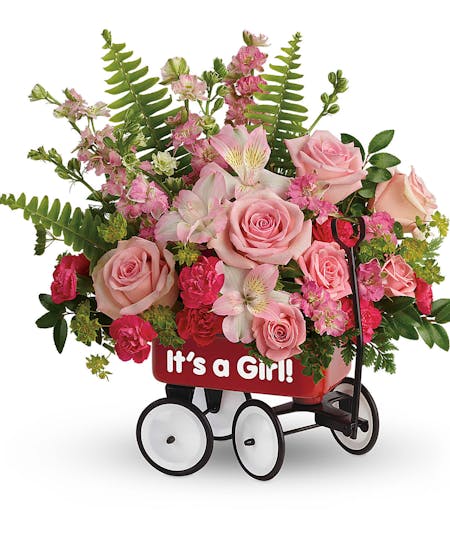 New Baby Flowers from Becky's Bouquets - your local Saint Charles, IL