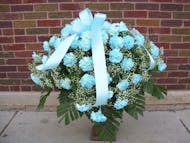 Carnation Casket Spray